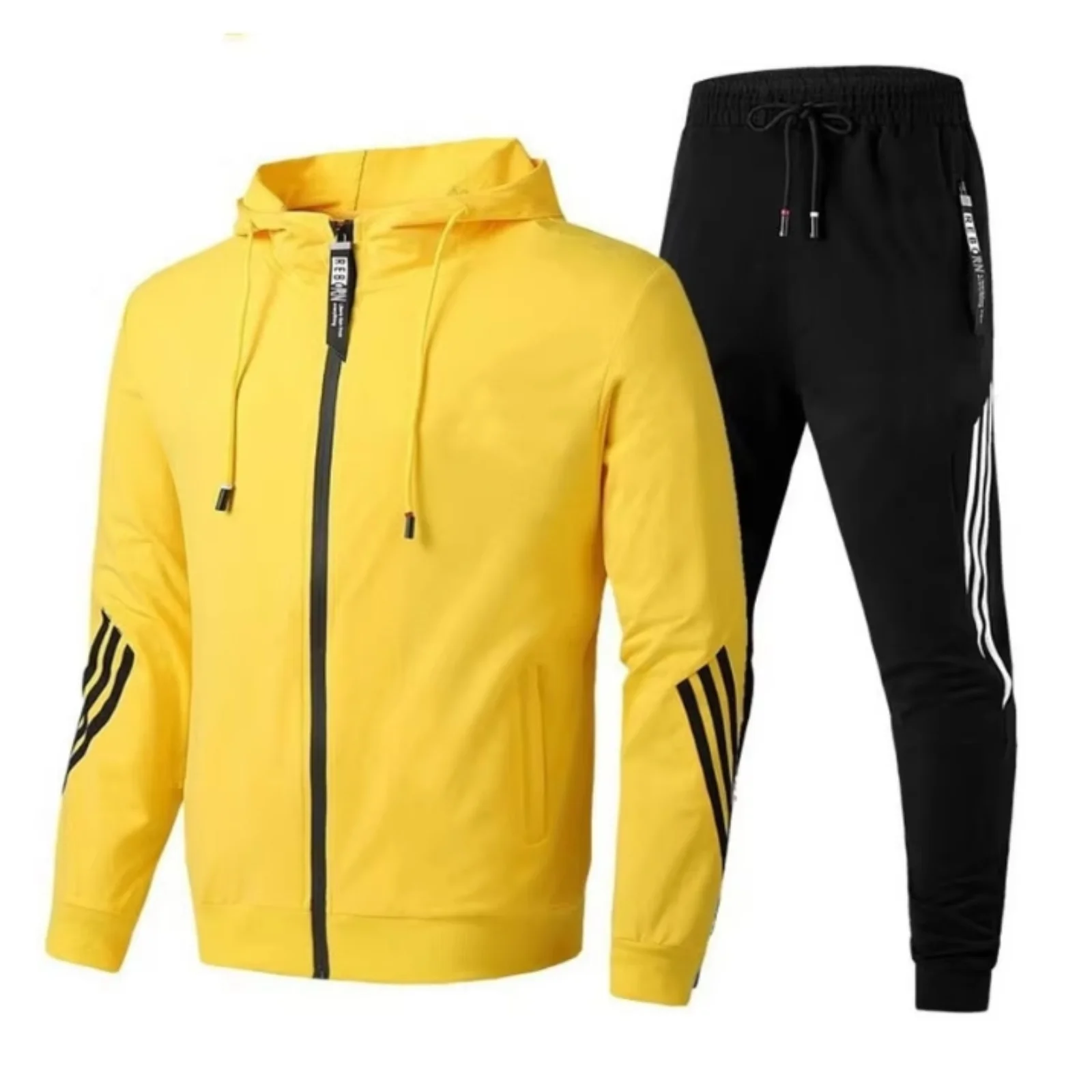 

Great sports offer men's hooded sandals long sleeves casual one-piece sweaters and daily sandal pants outdoor running comfort