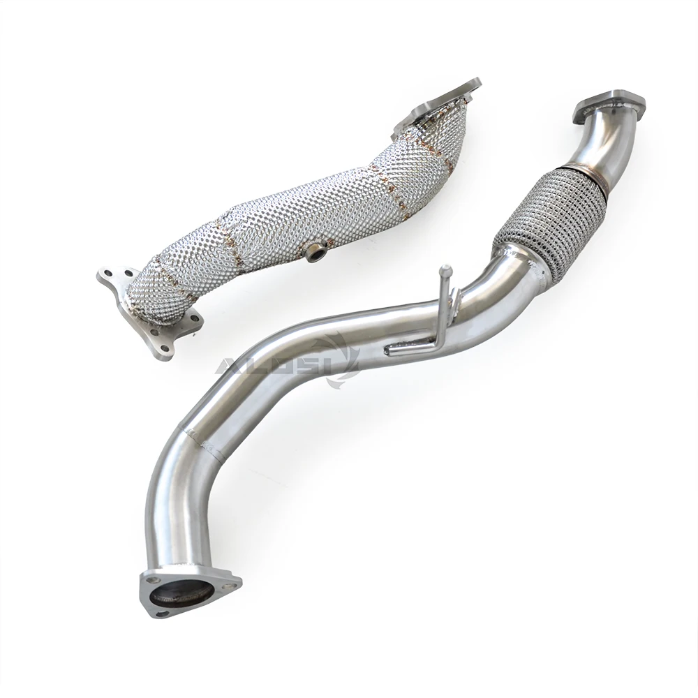 لهوندا سيفيك الجيل العاشر 1.5T 2016-2019 مع ماسورة العادم المعزولة ومصدر العادم عالي الأداء #4