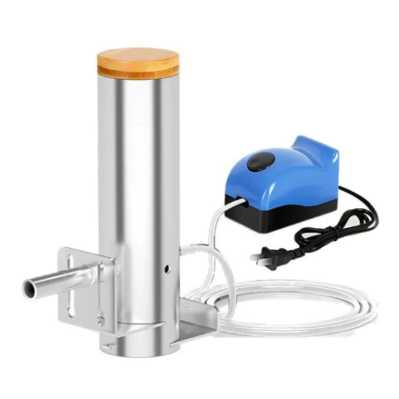 Electric BBQ Smoke Generator for Cold, Portable Smoker Box with Air Pump for Meat Sausage Fish