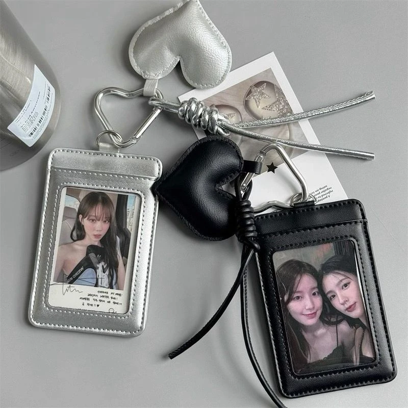 Photo Card Holder Ins Card Sleeve Kpop Photo Cards Holder Polaroid