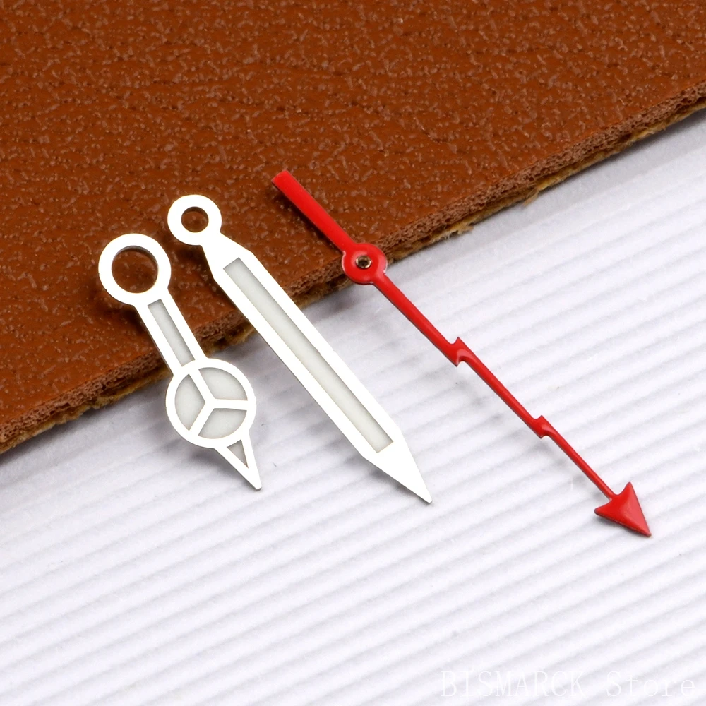 

Стрелки для часов HEIMDALLR Water Ghost, суперлюминесцентные C3 зеленого цвета, высококачественные, для механизмов NH35/36, секундная стрелка в виде молнии