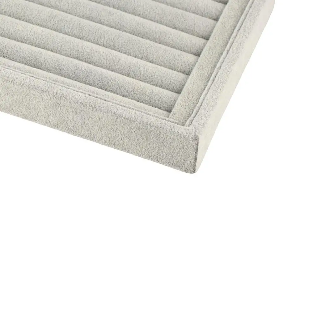 أقراط خواتم إصبع مخملية من جلد البولي يوريثان تعرض علبة هدية كورية صندوق تغليف المجوهرات صندوق عرض المجوهرات #2