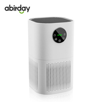 ABIRDAY Air Purifier for Home Allergies Pets Hair in Bedroom H13 True HEPA Filter 25dB Filtration System Cleaner Odor Eliminator