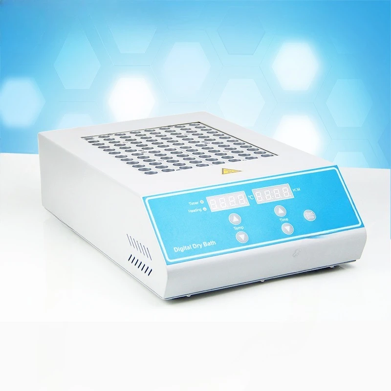 Dry Thermostat 4 Modules Metal Bath Indicator Culture Temperature Control Adjustable Test Tube