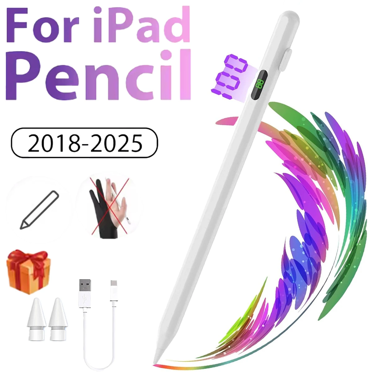 Стилус для iPad (2018-2025)-60