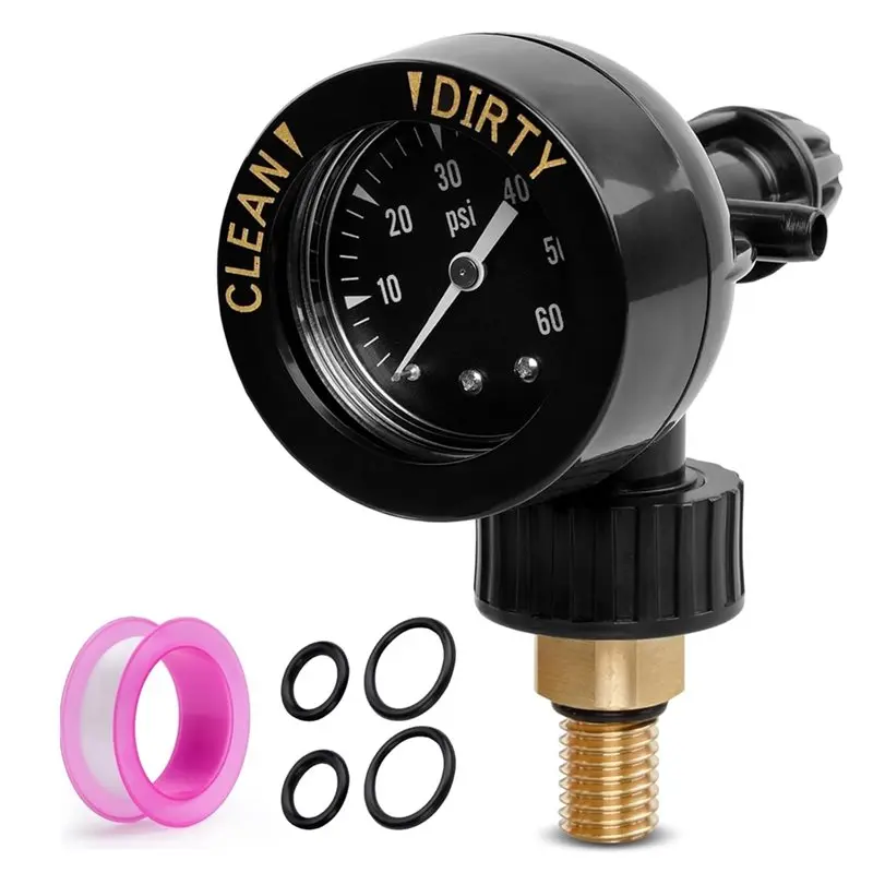ABMO Air Gauge Release Valve Assembly R0357200 For Jandy And Zodiac CV, CL, DEV, Del, JS Series Pool And Spa Cartridge Filters