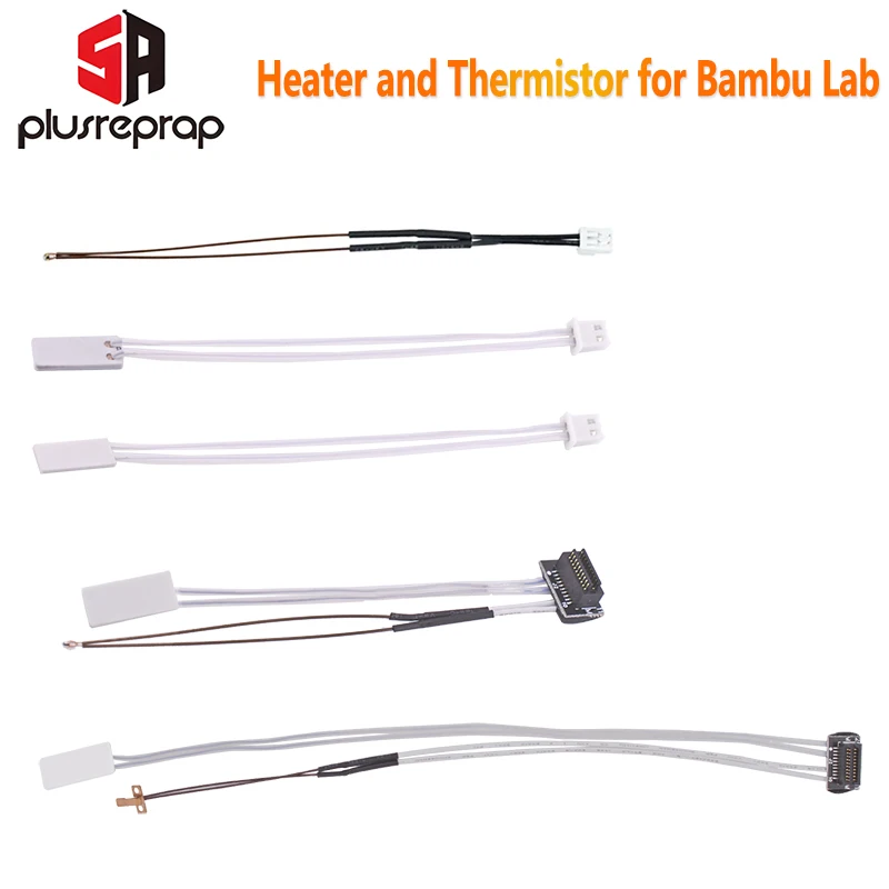 

Керамический нагревательный элемент, термистор для лаборатории Bambu A1 A1Mini X1 X1C P1 P1P P1S, комбинированные нагревательные детали для 3D-принтера
