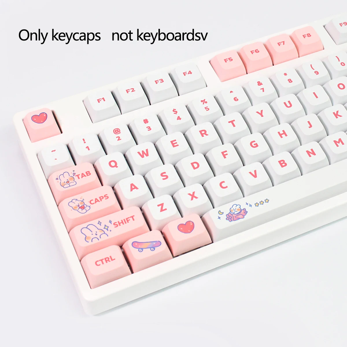

104 keys English PBT Keycaps DYE-SUB XDA Profile Customized Keycaps DIY Key Cap For Cherry MX Switch Gamer Mechanical Keyboards