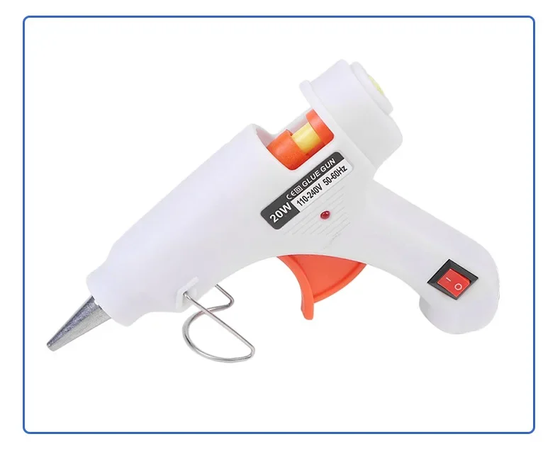 Hot melt glue gun multi-color small 20W hot melt gun wholesale glue stick EVA7mm handmade DIY household