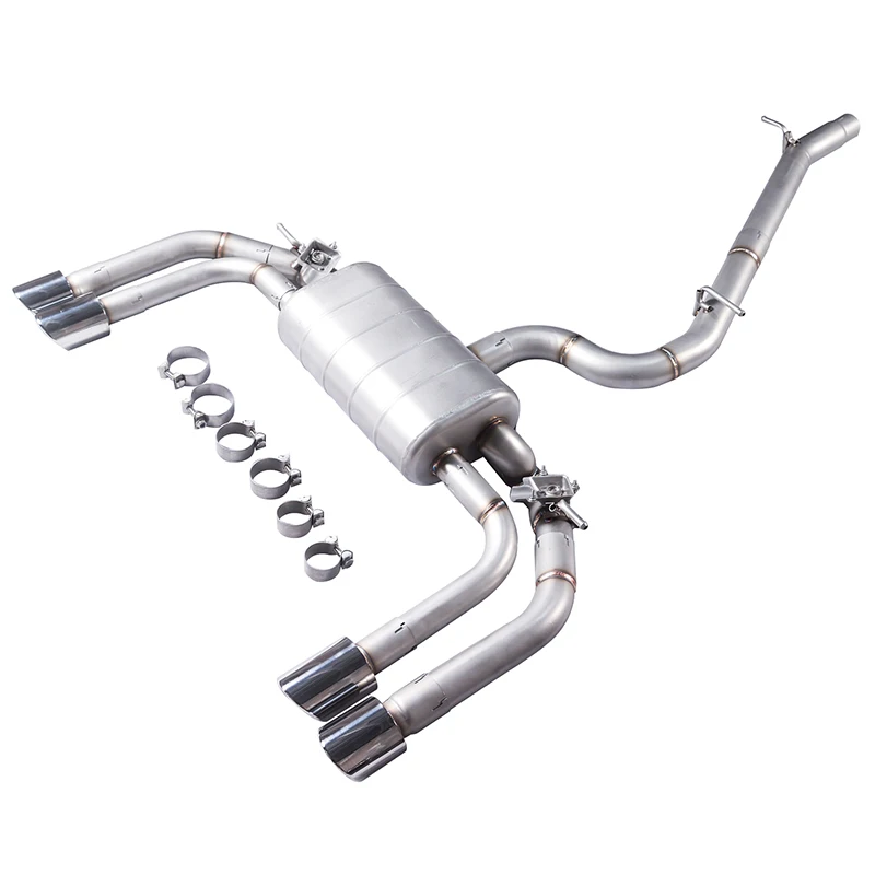 

GFC подходит для Audi S3 2.0T 304 2014-2023 годов из нержавеющей стали Catback с клапаном выхлопной системы с оригинальным двигателем