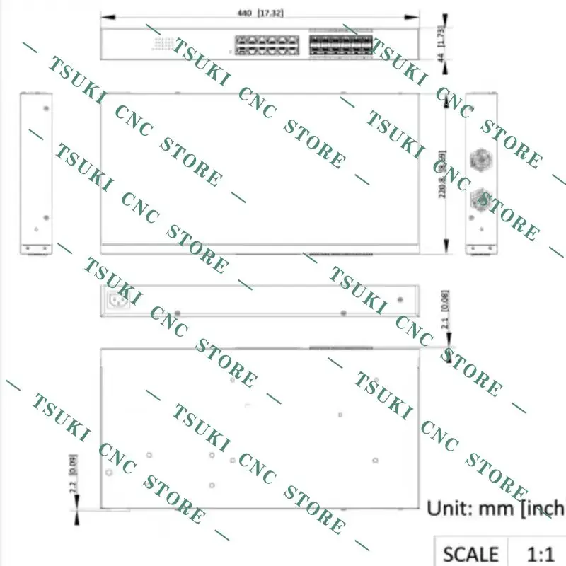 New Switch DS-3E1524TF-E Fast Shipping