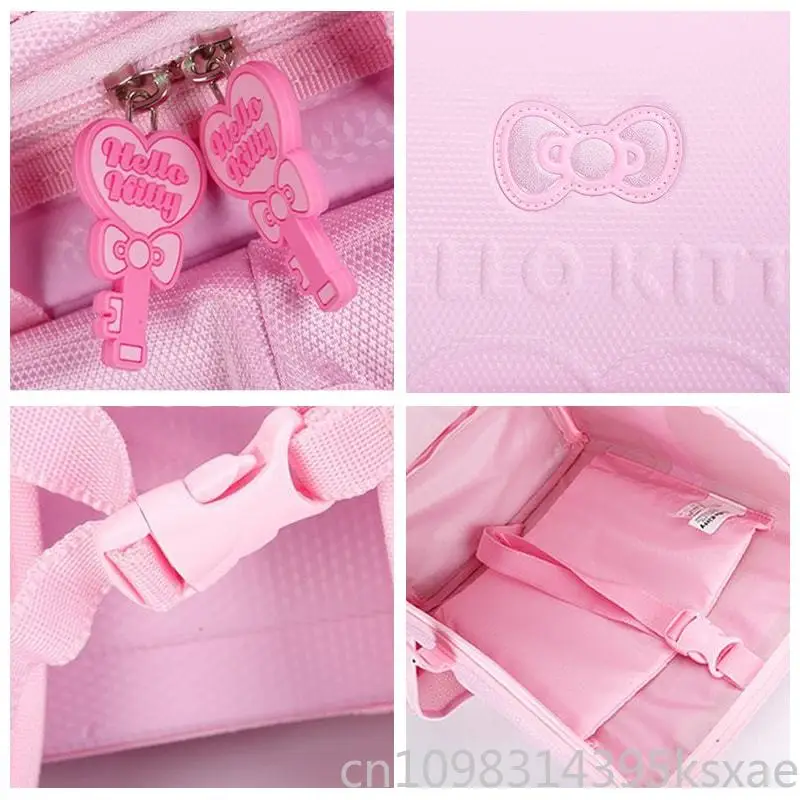 Hello Kitty Backpack Large Capacity Cute cartoon School Bag for Student Travel Backpack Gift Ideas Anime Character Design