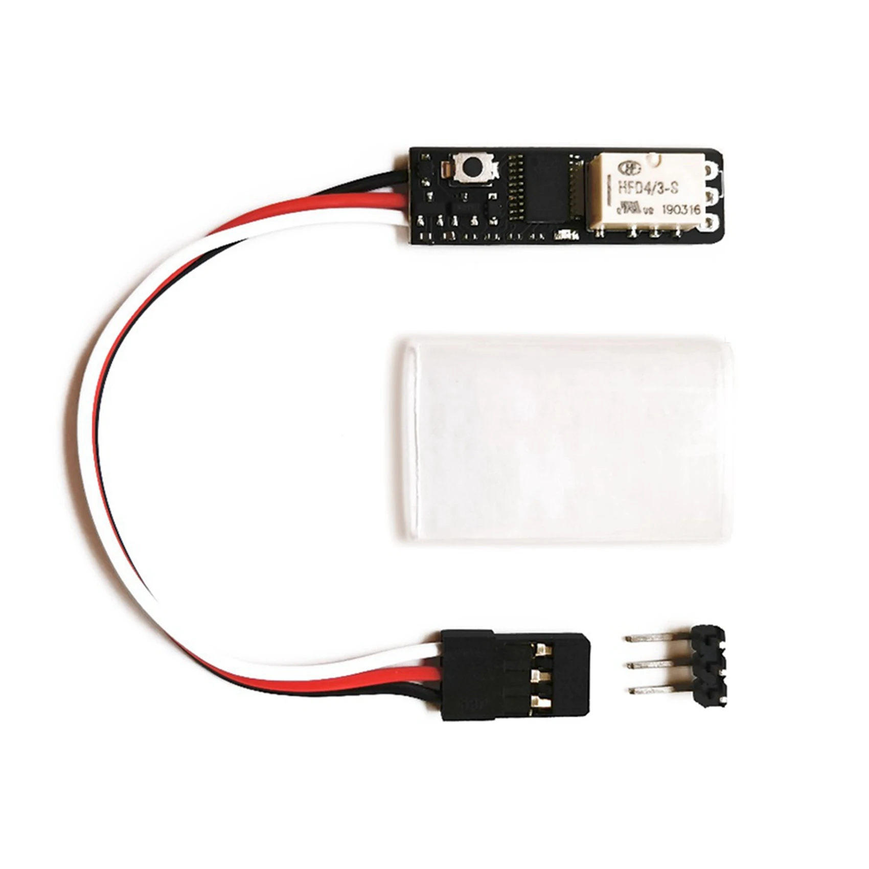 

Модуль реле сигнала RC B49C 2X, универсальный электронный коммутационный модуль PWM/PPM/SBUS/CRSF, входное напряжение 3В-12В, для радиоуправляемых машин и лодок