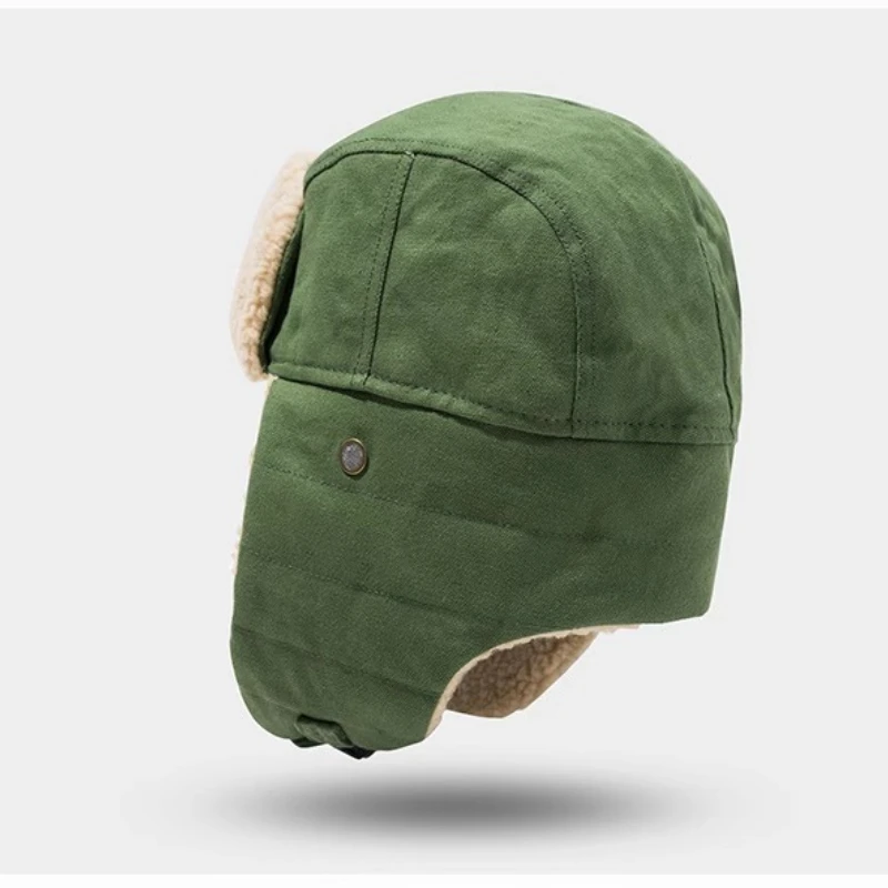 Winter Korean-Style Warmth Ear Protectors Hat Outdoor Sports Ski Lei Feng Hat Fashion Warm Pilot Cap for Wom image 5