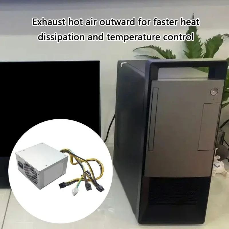 P310 P310 P328 용 500W 전원 공급 장치 냉각 박스 P330 HK600-11PP 게임 및 온도 제어 홈 오피스
