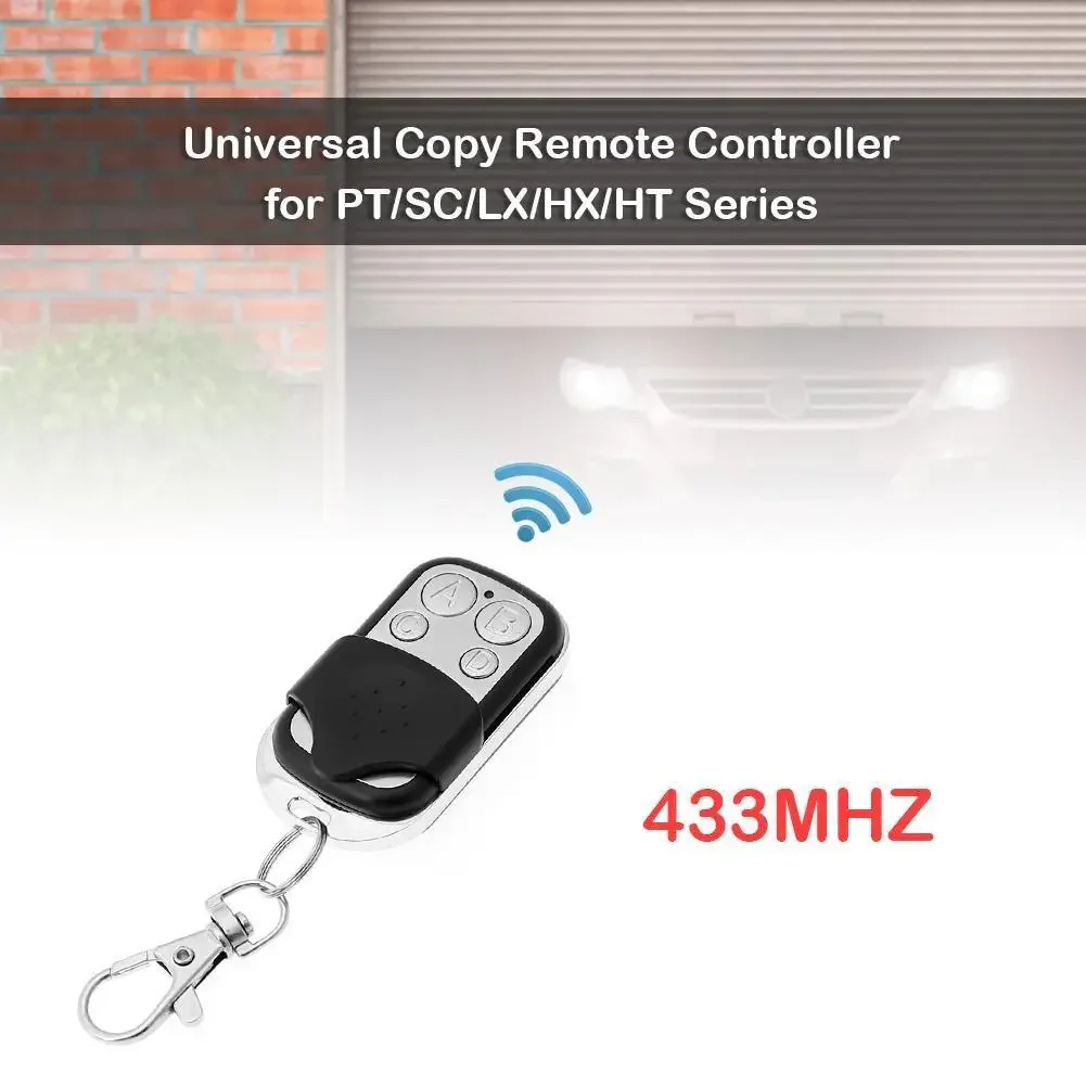 5pcs Fixed Code Remote Control Universal 433MHz Mhz Garage Gate Door Car Opener Duplicator Copy Remote Controller Clone Code