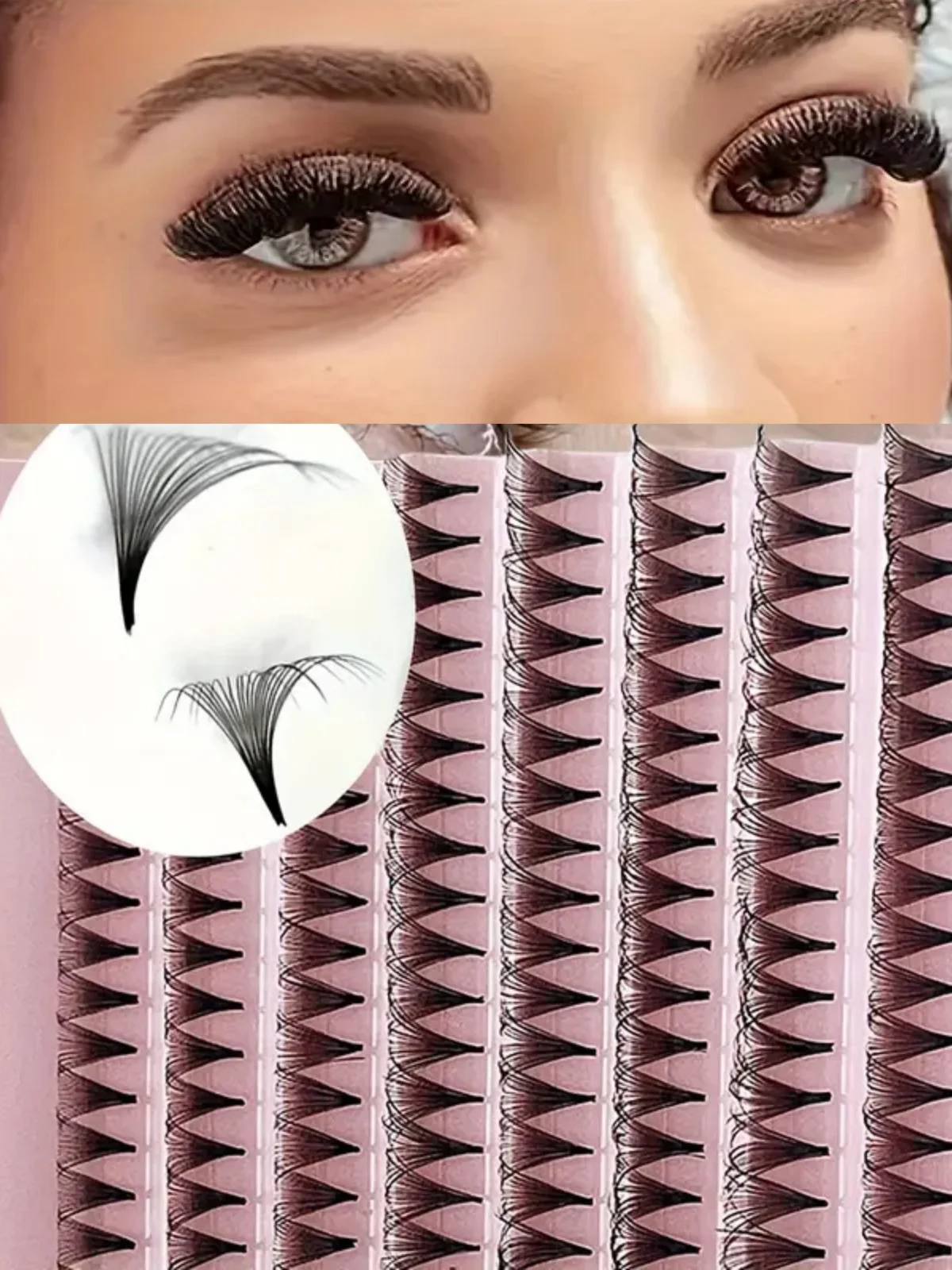 200 Pcs Premade Fans Eyelash Extensions, C/D Curling, 9-16mm Lengths for Dramatic Volume & Charming Eye Makeup