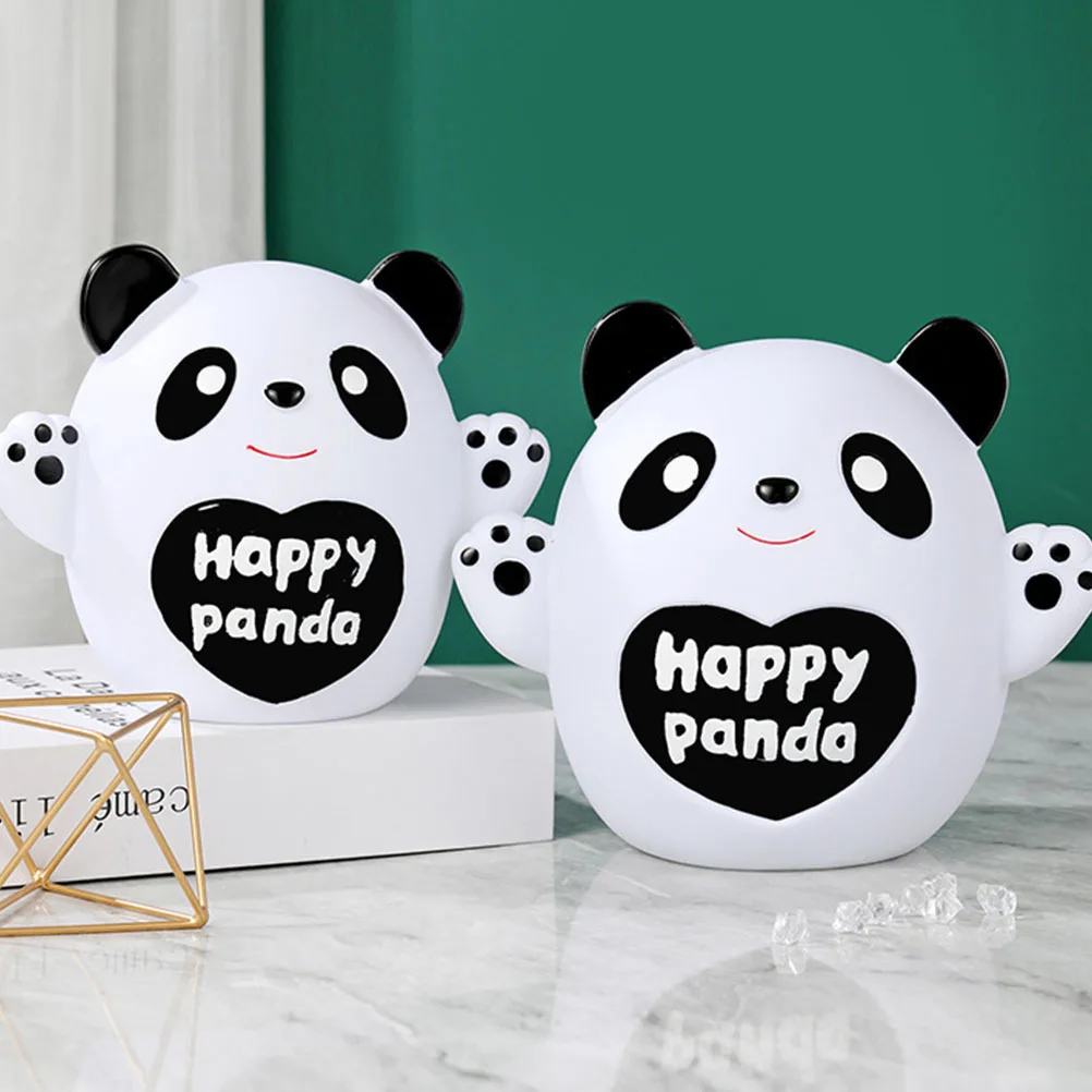 Decoratieve muntcontainer Panda Style Desktop Spaarpot Premium kwaliteit kindergeldpot voor kamerdecoratie Geschenkoptie