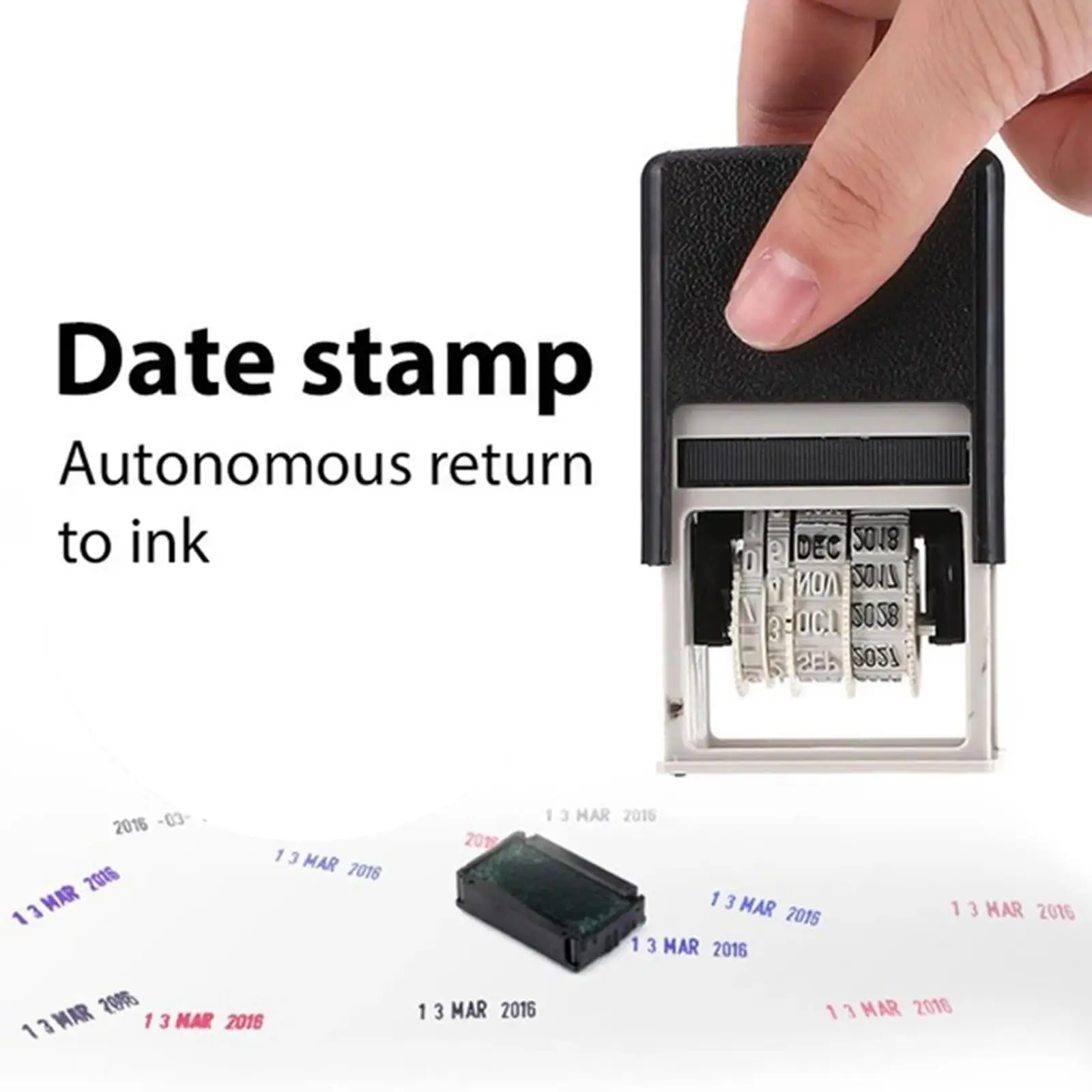 Multi-Purpose Date Stamper for Creative Projects And Printing Needs