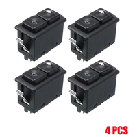 4Pcs Power Window Sunroof Switch Illuminated For Bmw E30 E24 E28  61311381205