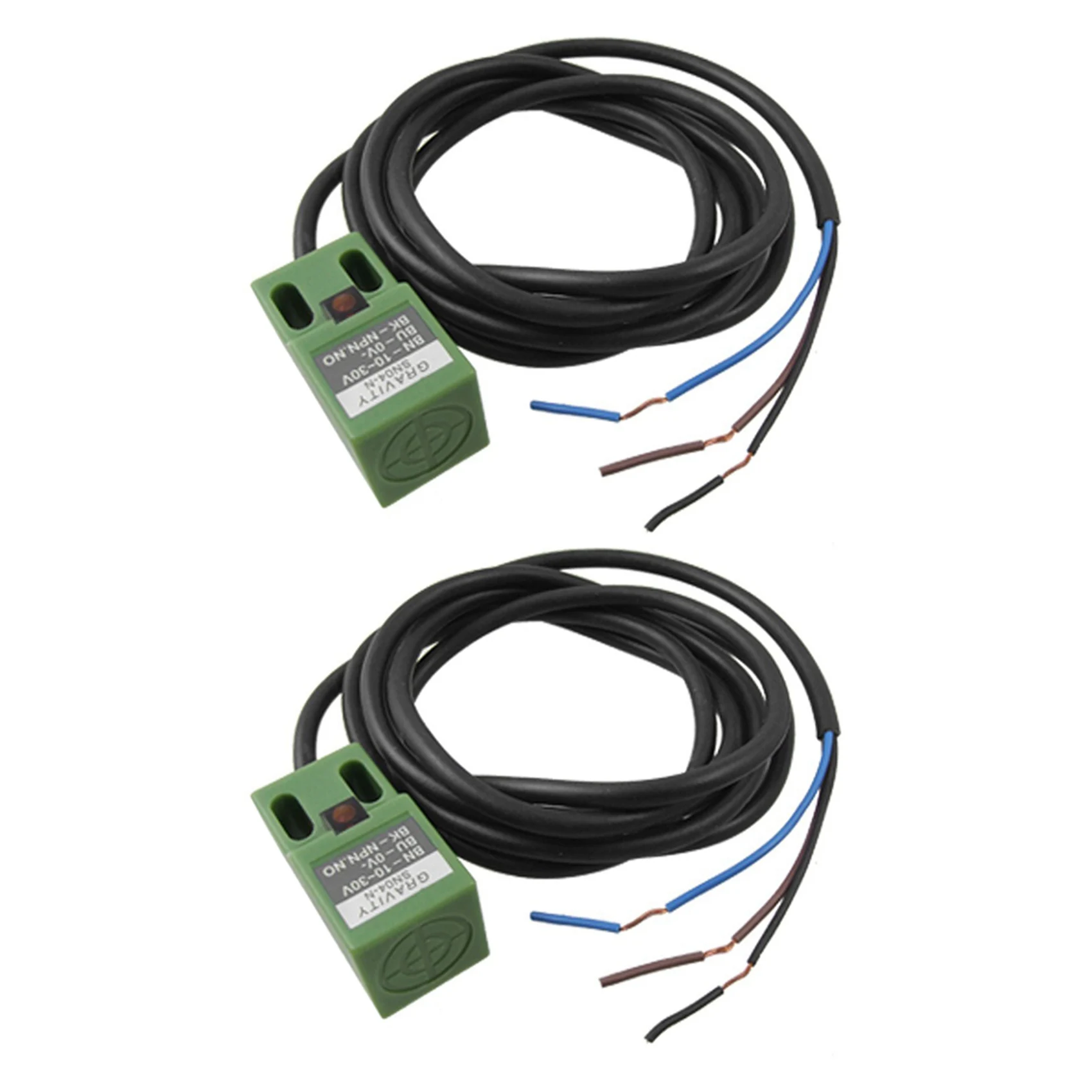 

Индуктивный датчик приближения AB42-2X SN04-N, 10-30В DC, NPN, 3-проводной, 4мм