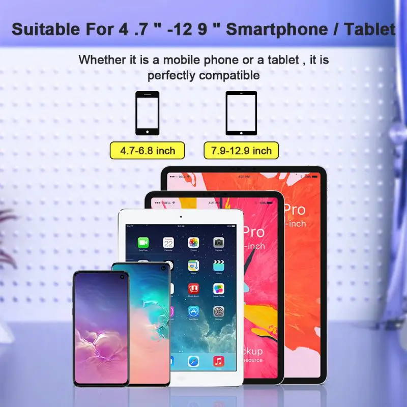 IPad MiniおよびAir用のユニバーサルデスクホルダー,怠惰なスタンド,タブレットスタンド,電子機器,デスクトップアクセサリー,10インチ未満