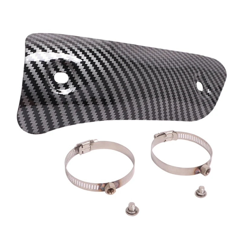 For GSX-R1000 CM300 F750GS R1M Motorcycle Exhaust Mid Link Pipe Heat Shield Cover Fixed Rring Heat Insulation Anti-Scald Muffler view 5