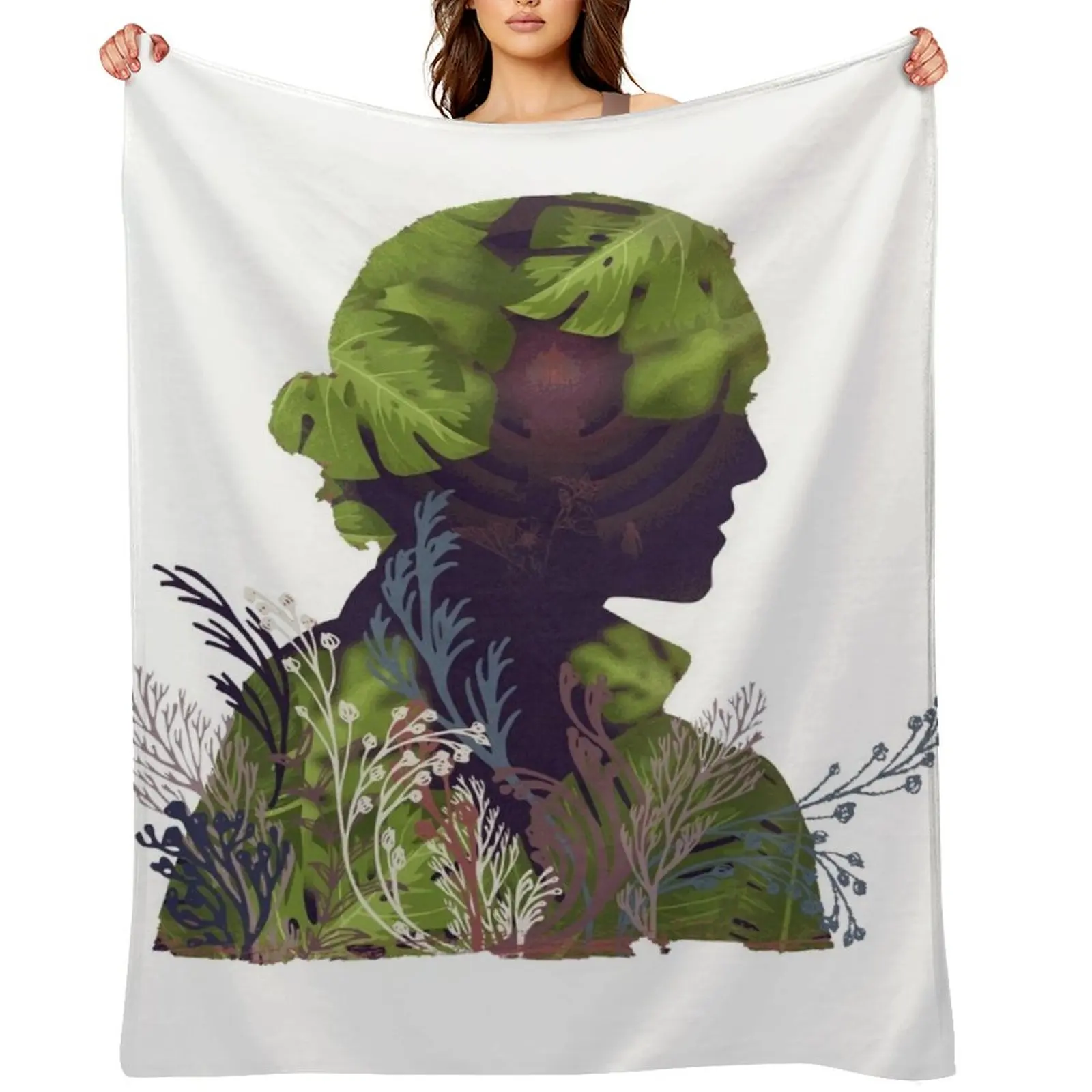 

Annihilation Sci-Fi Movie Artwork Throw Blanket Summer Heavy Beach Blankets