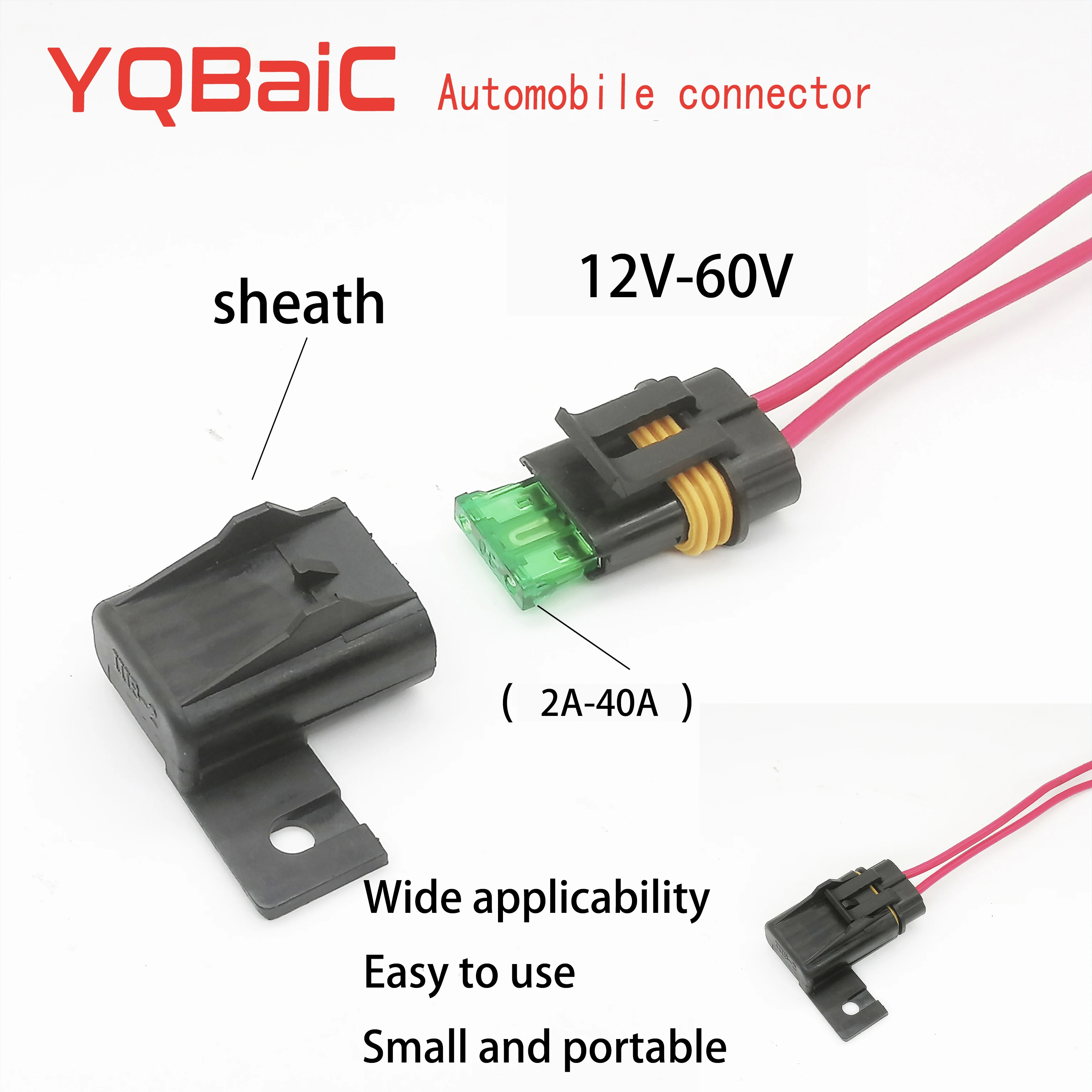 2A/5A/7.5A/10A/15A/20A/25A/30A Zekering auto Zekering Waterdichte Zekeringhouder Voor Auto Voertuig RV Truck Trailer Gemodificeerde Zekering Socket 12V