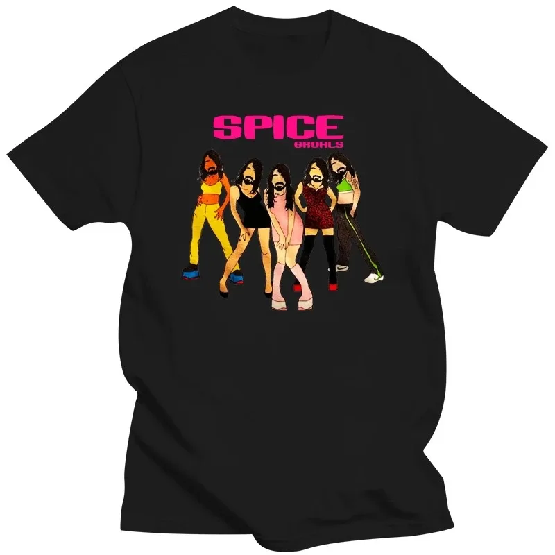 Spice Grohls T Shirt Unisex  Softstyle Tshirt Girl Band Musician Singer Dave GrohlRock Pop Parody Funny Tee