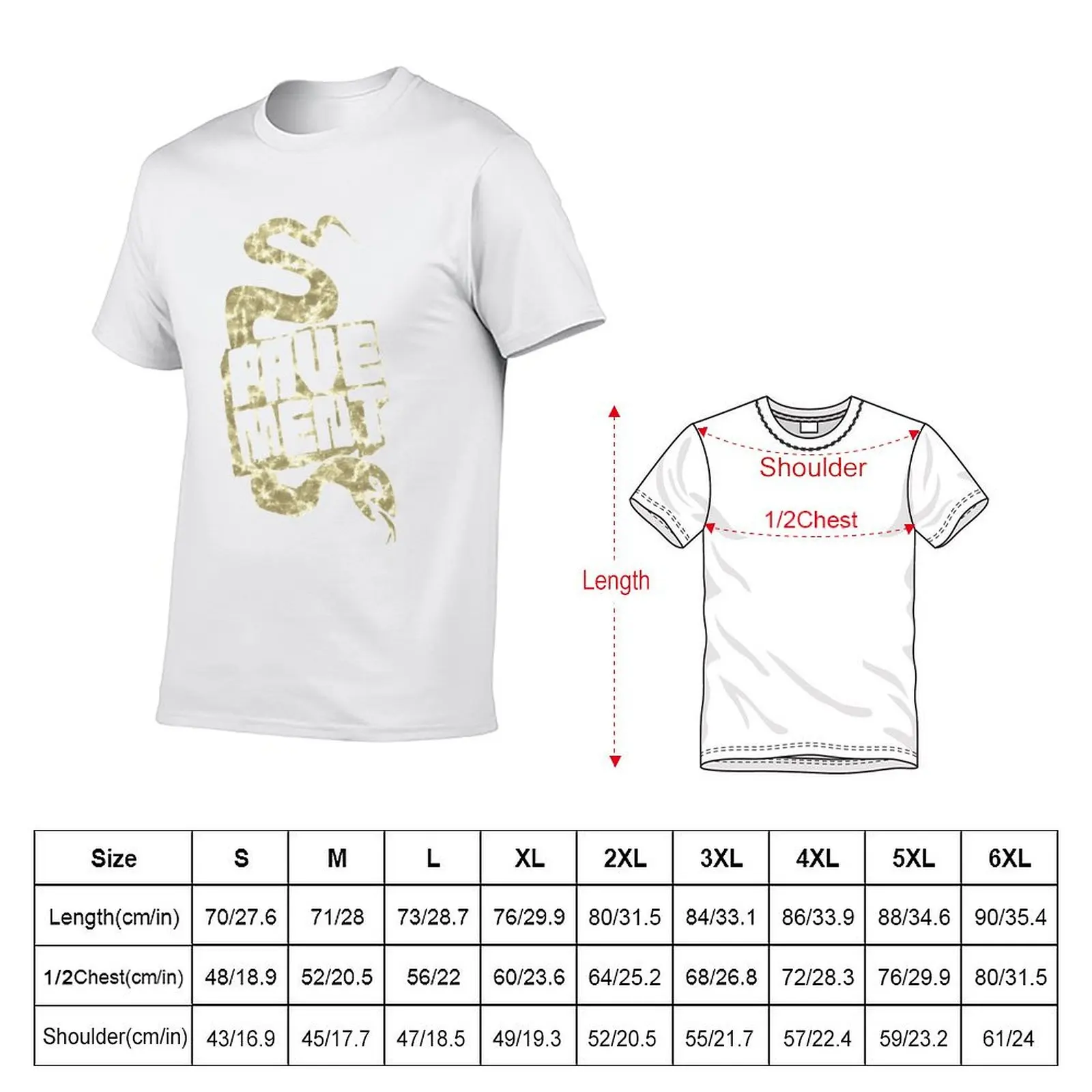 Pavement Snake T-Shirt Plus Size Street Style Tee