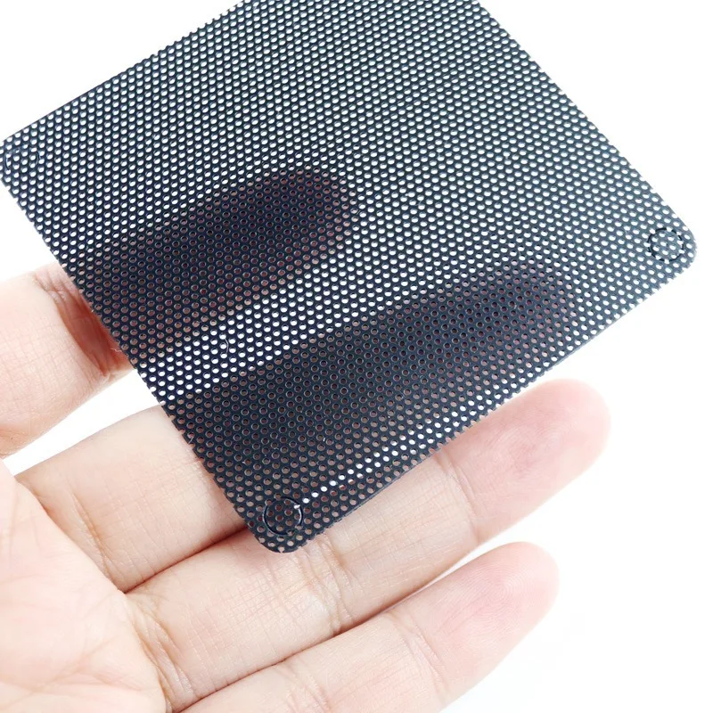 5pcs/lot 12cm Black Computer Case Fan Dust Screen Gauze Filter Dustproof Mesh Cover Case