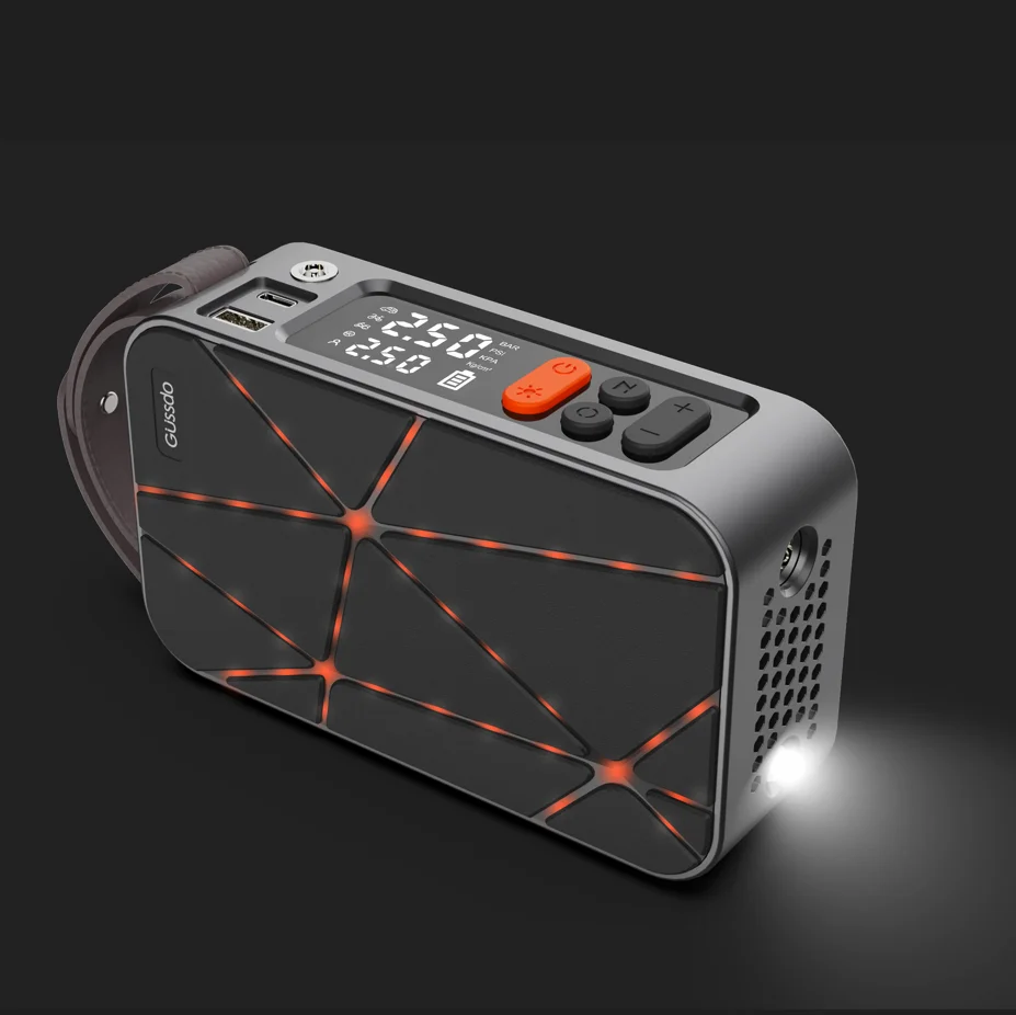 Injetor de Ar Portátil para Carro, Compressor de Ar para Carro, Moto, Bicicleta, Barco, Mini Bomba de Pneus, Dispositivos Elétricos para Carros