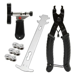 Bike Chain Removal Tool, Bike Chain Opener Alicates Chain Cutter Connector Wear Indicator Tool, Cadeia de corte em pé acessórios