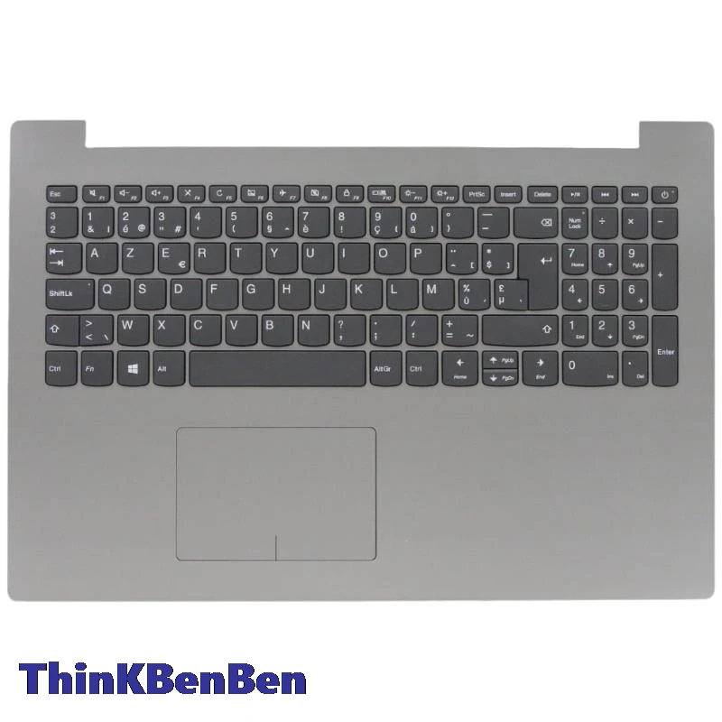 Funda superior de teclado PG para Lenovo ideapad 320 15, carcasa de reposamanos para IAP ABR AST ISK IKB 5CB0N86490, BE Belgian