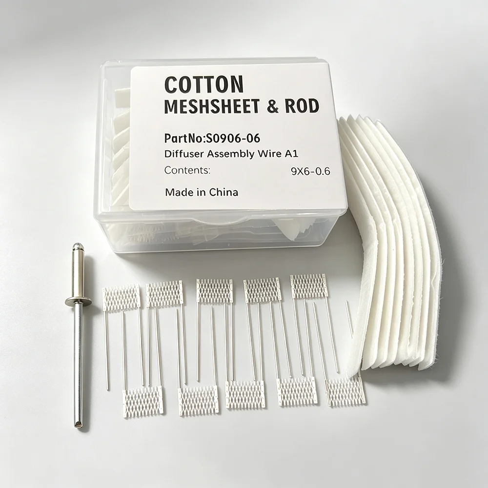 4 Types Tool Kit Meshsheet Resistance 1.0/1.2/0.6/0.8ohm Repair Kit for Lighter Repair Tool Accessary Parts