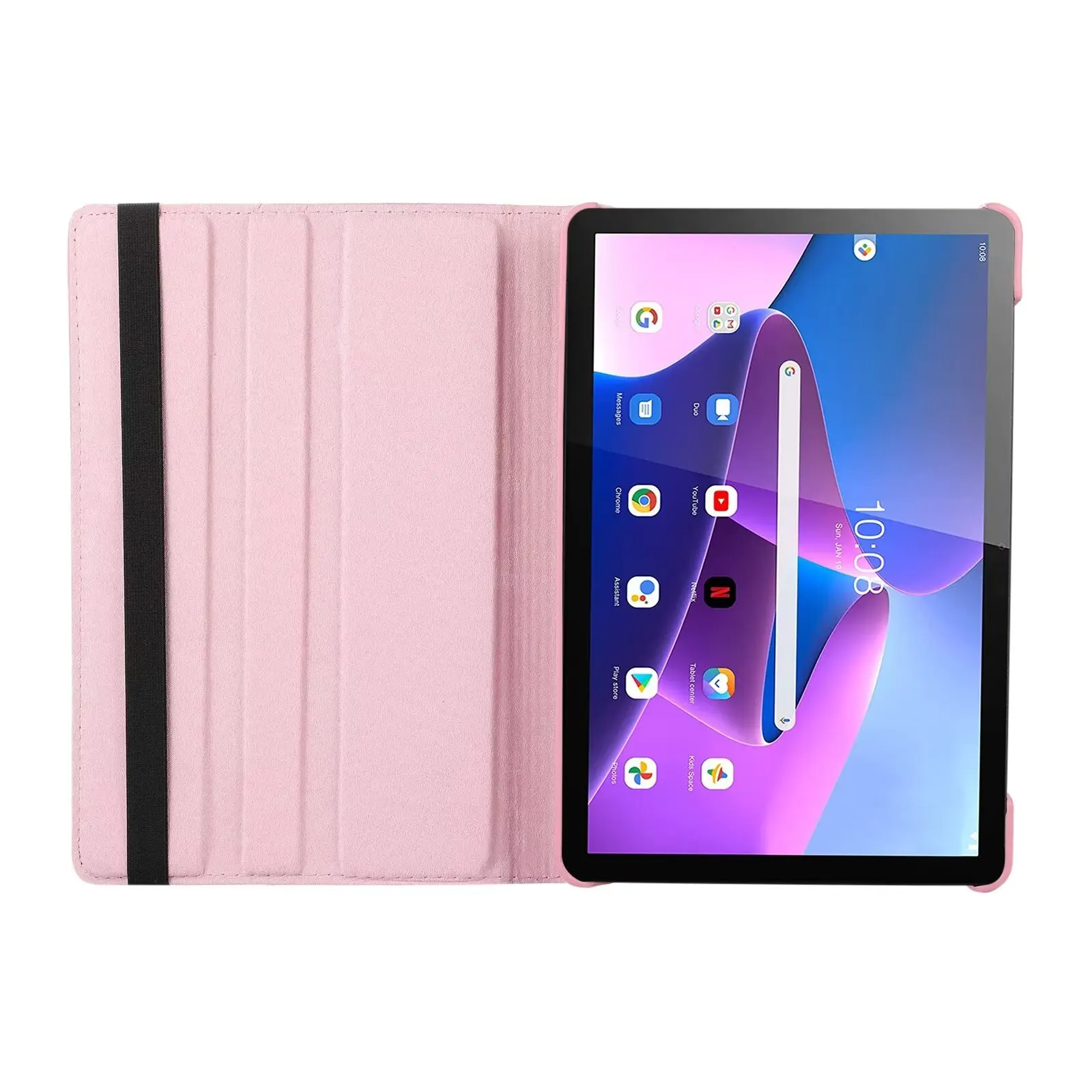 Funda de cuero PU para Lenovo Xiaoxin Pad Pro, 12,7 pulgadas, Tab P12 2023 TB-370FU, soporte giratorio, cubierta de tableta de lujo a prueba de golpes