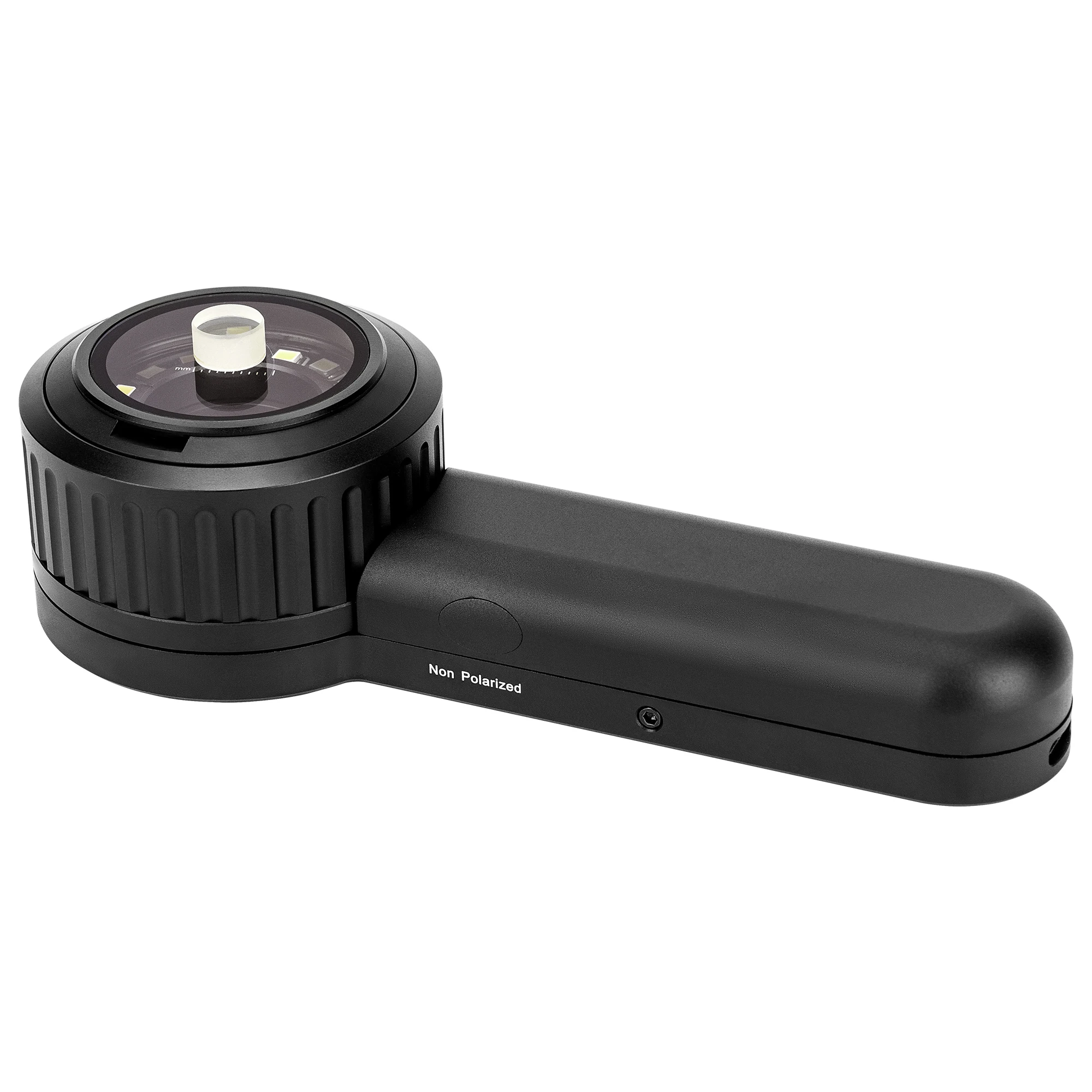 IBOOLO DE-3100 Premium Quality Electric Pocket Dermoscope 10X Magnification Cross Polarized Light 1000mAh Battery Aluminum