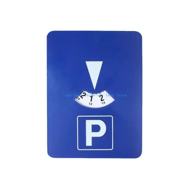 

RXJE Digital Parking Card Timer Electronic Parking Clock Card Plastic Parking Sign for Parking Enforcement