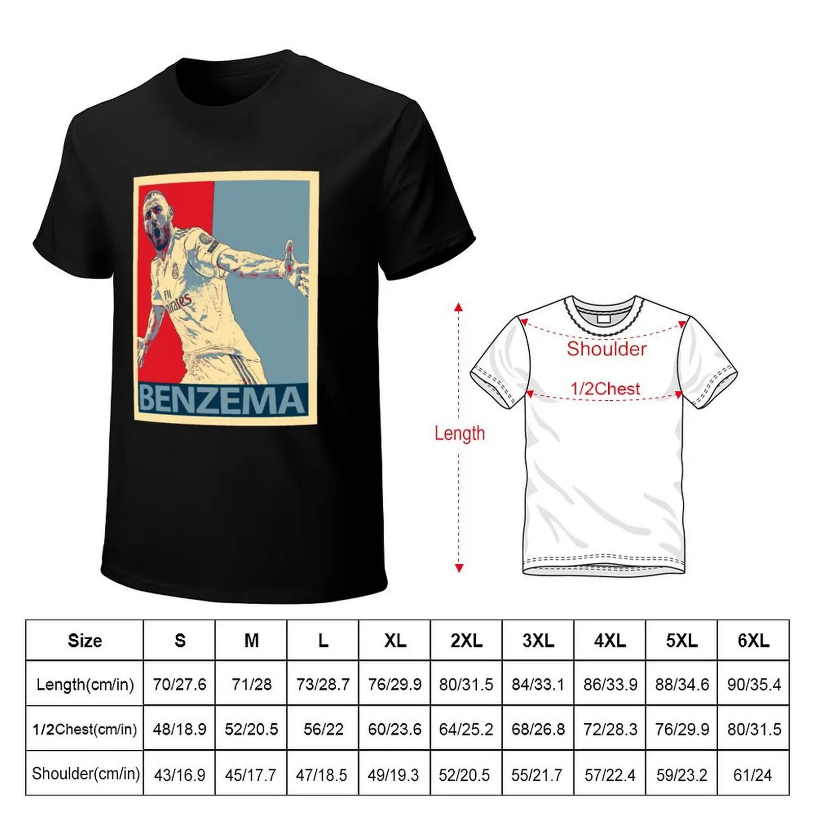 Karim Benzema T-Shirt t shirt personalised T-Shirt