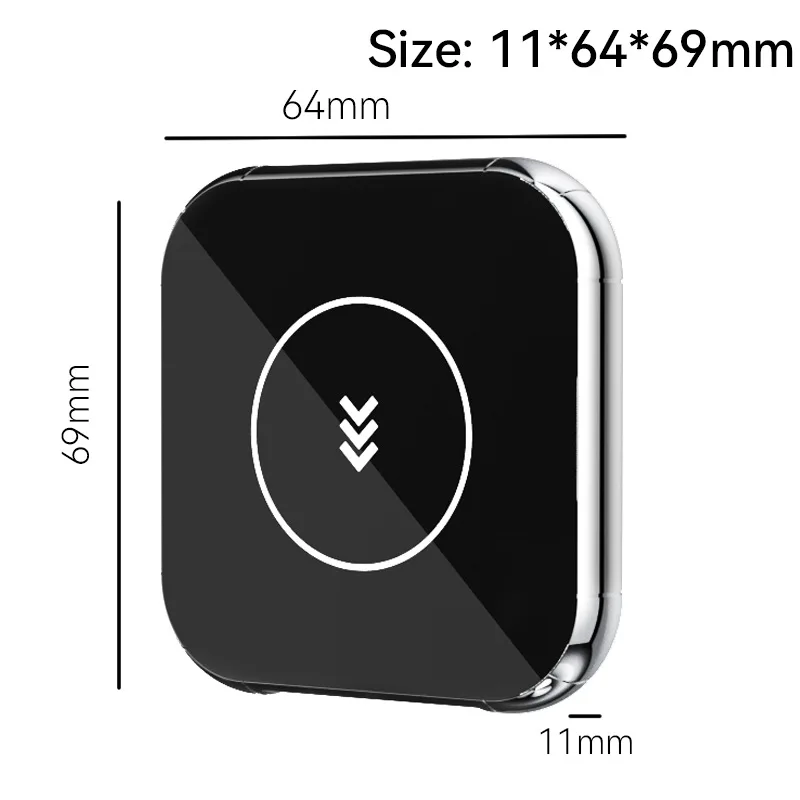 Wireless CarPlay Adapter, Android Auto 2-in-1 Converter, USB Wired to Wireless Dongle for Factory OEM Car Stereo All Models