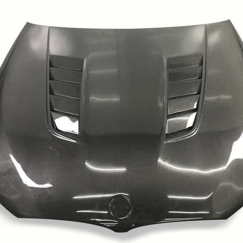 Wet Carbon Fiber Hood For BMWs F90 m5 Factory Direct Sales Automotive Exterior Parts