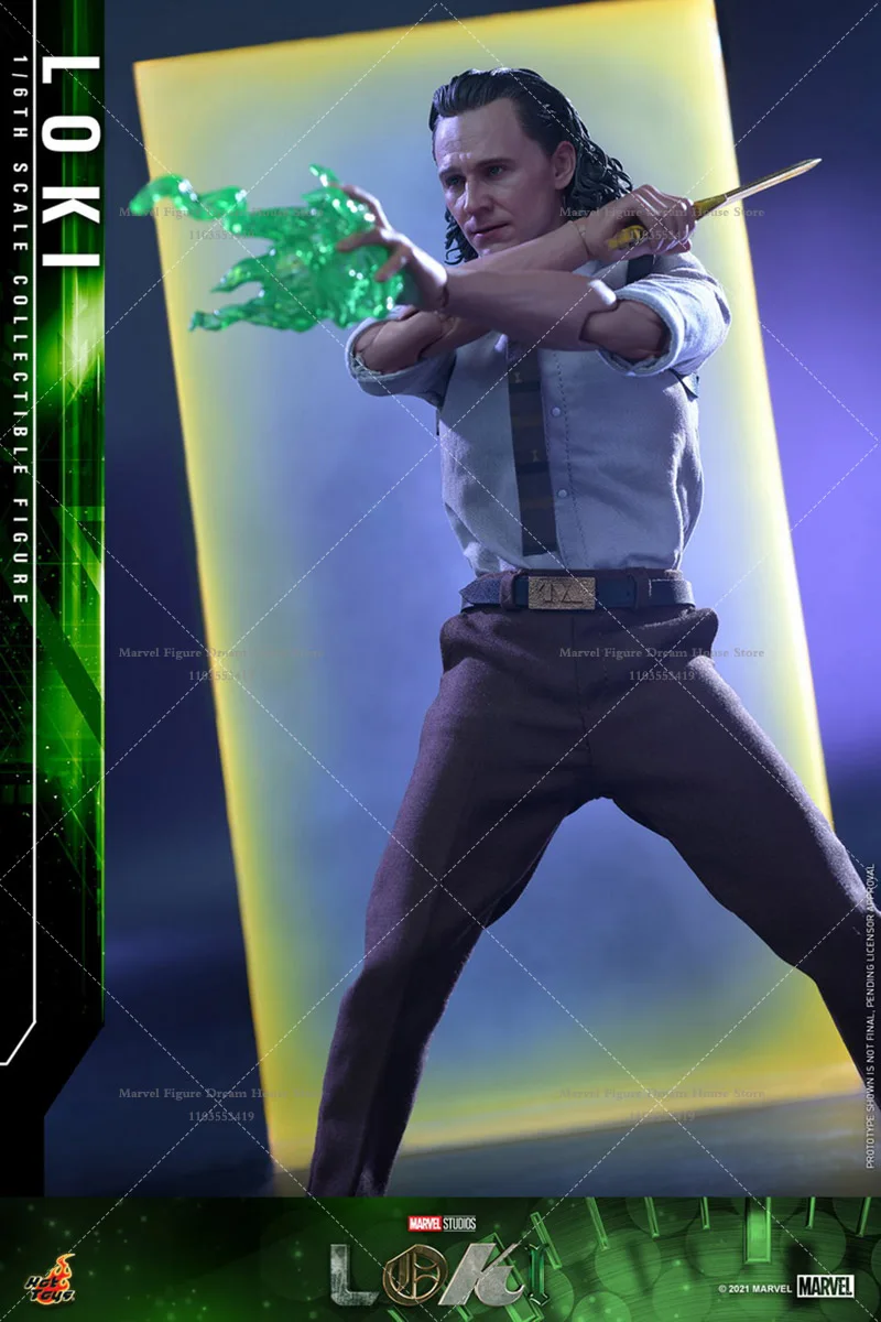 HOTTOYS TMS061 1/6 مقياس مارفل لوكي إله الخداع إدارة الوقت المتطاير المسلسلات التلفزيونية 12 بوصة مجموعة كاملة عمل الشكل الجندي
