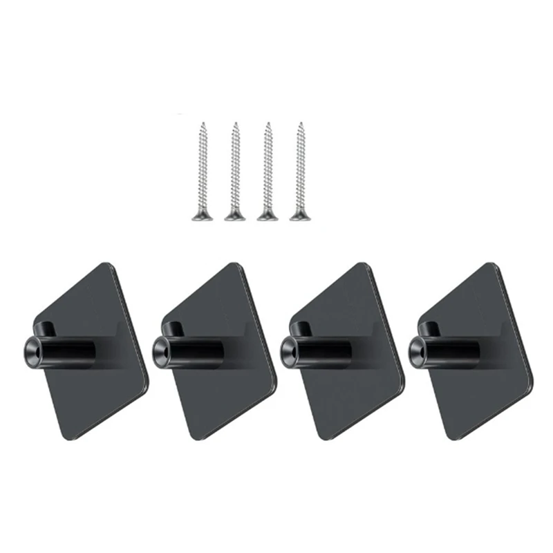 

Best Of 2025-4Pcs Stand Mixer Attachment Holders Storage Organizer With Screw And Adhesive For Dough Hooks Flat Beater Wire Whip