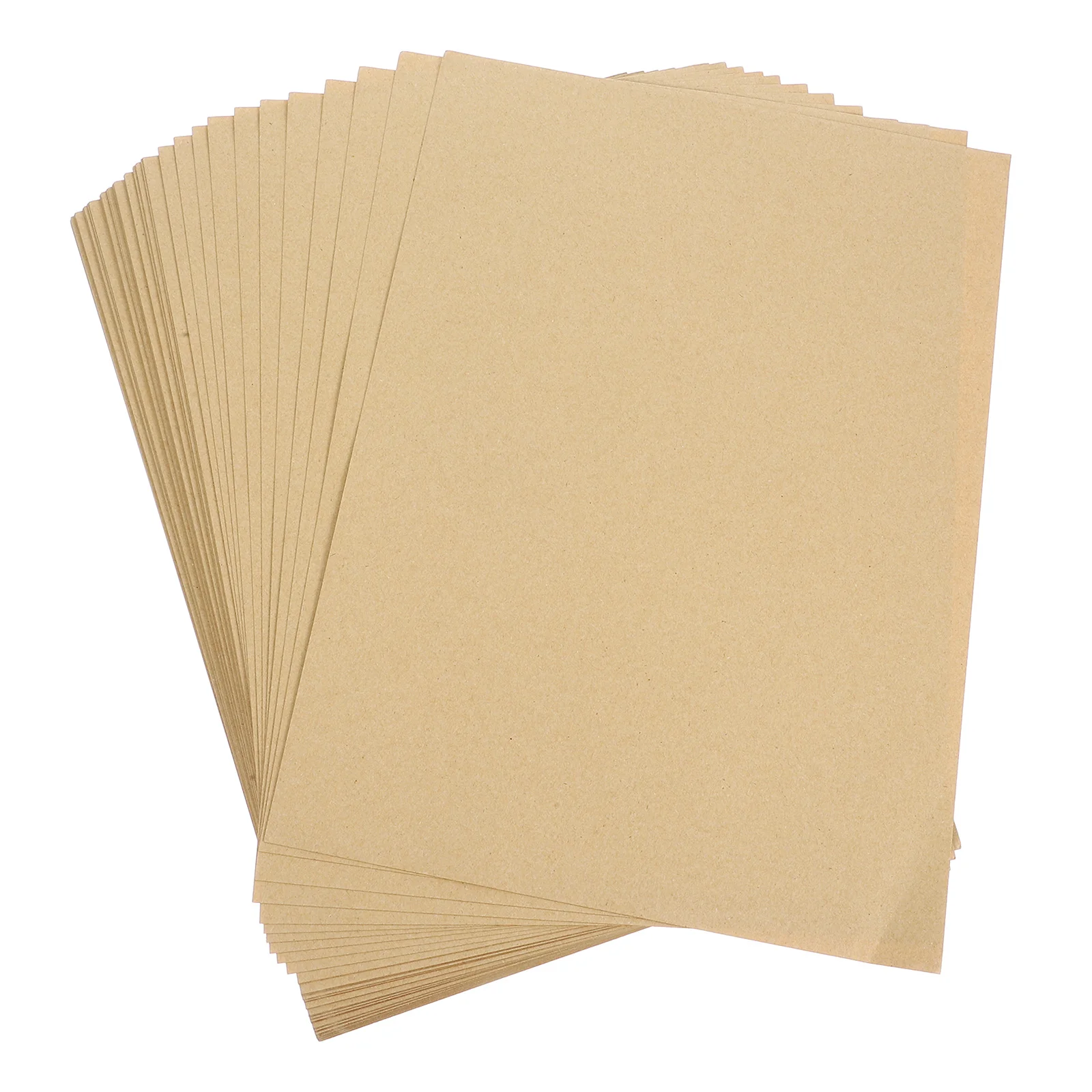 

Kraft Paper Cover Notebook Card Stock Cardboard for Crafts Printable Art Wood Pulp Brown Cardstock Work Chipboard