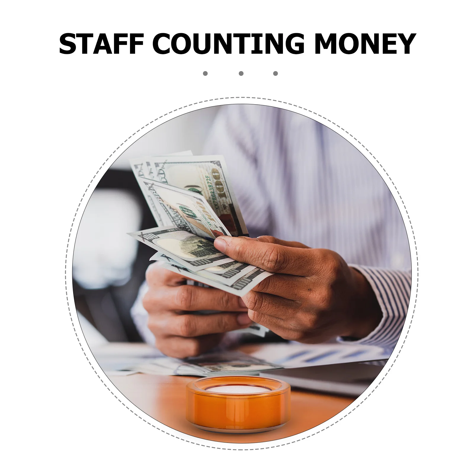 2 قطعة أداة ترطيب نقطة البيع الإسفنج جهاز ترطيب الإصبع لعد أوراق المال التعامل مع المستندات سطح المكتب كفاءة #5