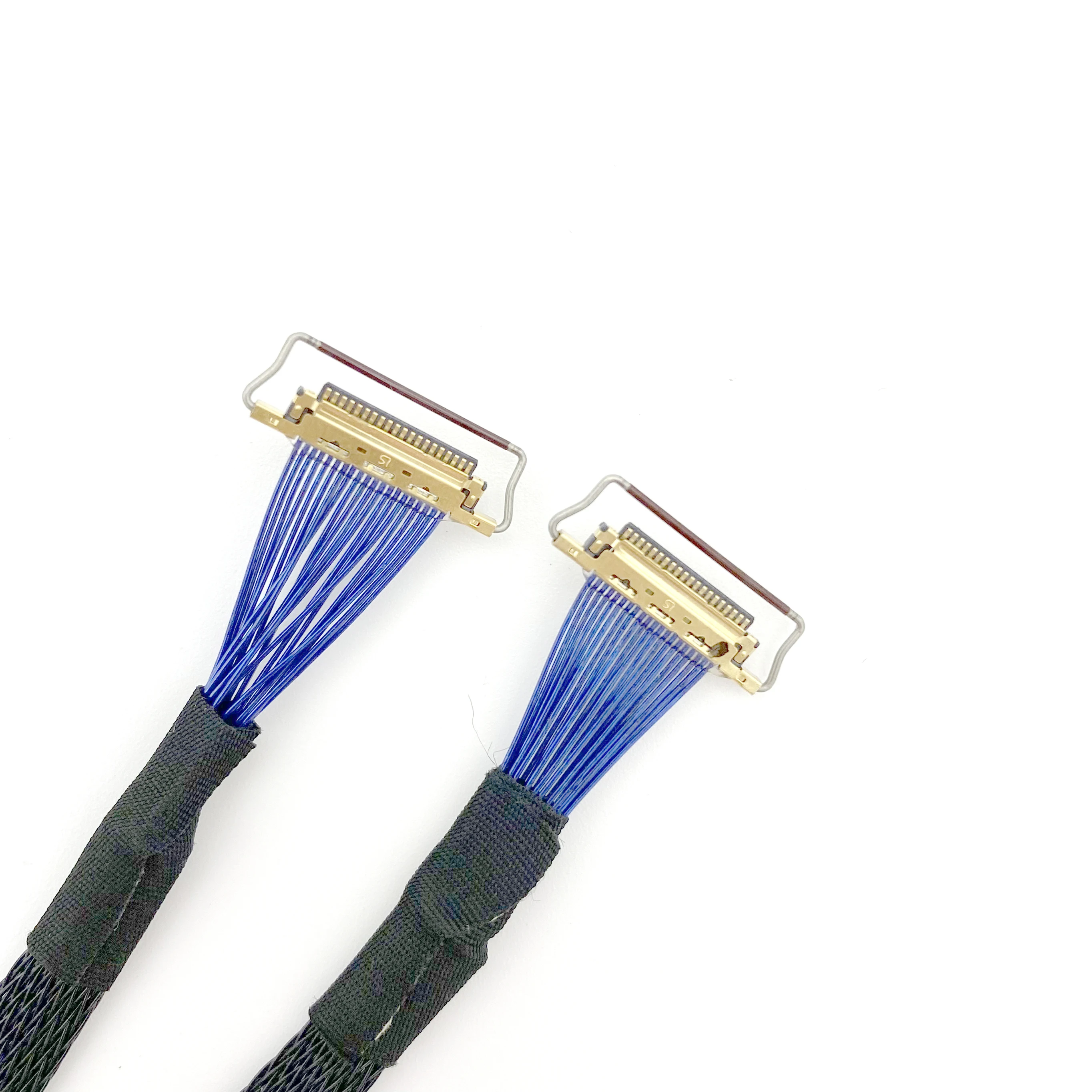 

Custom Spot EDP Screen Ultra-thin Coaxial Line I-PEX20454 20Pin 0.5mm Spacing Double-headed Belt Ring Test Line syntropy