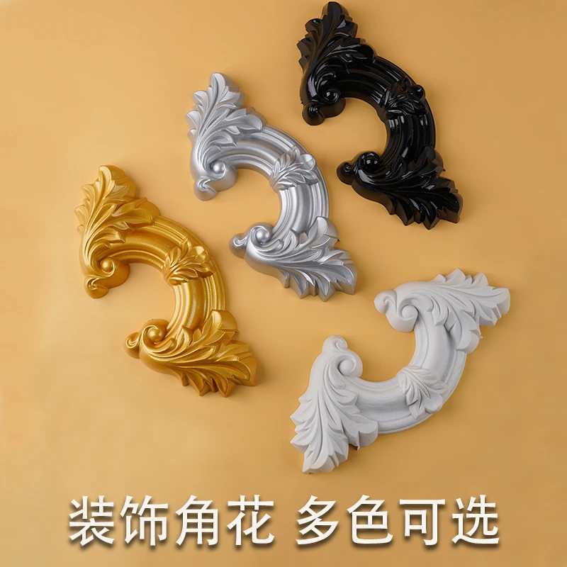 European-style background wall decorative lines flower ceiling decorative corner flower wedding decoration accessories flower im