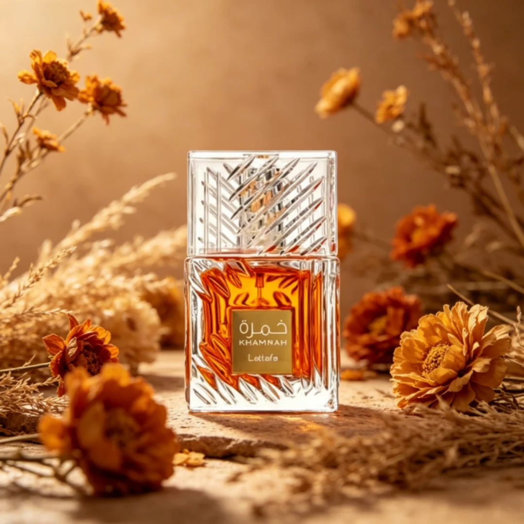 Perfume de lujo Lattaka Khamrah 100 ml, unisex. Perfume árabe de larga duración, notas especiadas. Una fragancia carismática para todos, regalo ideal y decoración elegante.