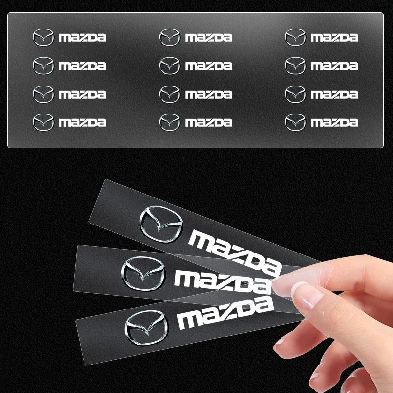 سيارة الفرامل الفرجار شارة لاصقة تزيين لمازدا ATENZA Axela 5 6 323 626 RX8 CX6 CX-5 CX4 MX3 MX5 Ms M3 M6 اكسسوارات السيارات